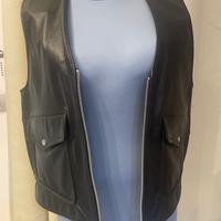 Gilet in pelle uomo originale Universal Studios T2