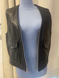 Gilet in pelle uomo originale Universal Studios T2