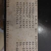 Ganasce Vesrah VB321 Suzuki VL VS VZ GV