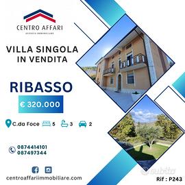 RIBASSO - Villa Singola in C.da Foce