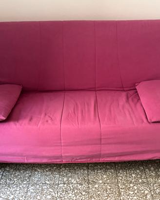 Divano Letto Matrimoniale fucsia ottimecondizioni