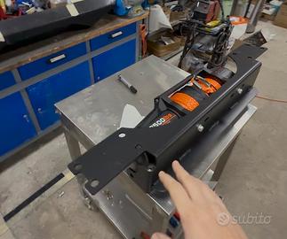 Piastra porta verricello wrangler jl / jt