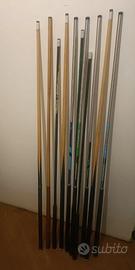 11 STECCHE BILIARDO CARAMBOLA