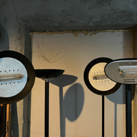 Coppia di lampade da terra alogene