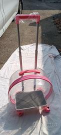 trasportino trolley per cani tg S o gatti