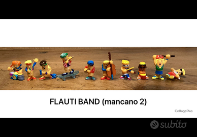 Flauto band merendine mulino bianco flauti