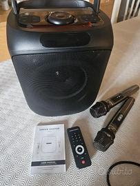 Cassa bluetooth karaoke