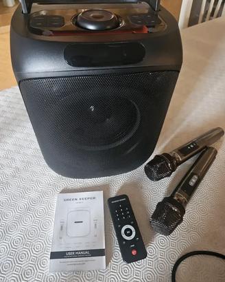 Cassa bluetooth karaoke