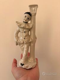 Statuetta vintage in porcellana Capodimonte