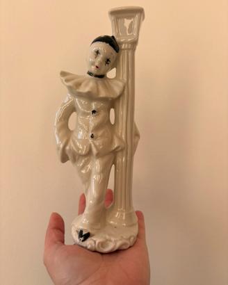 Statuetta vintage in porcellana Capodimonte