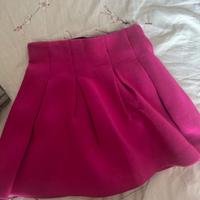 Gonna PLEASE tessuto scuba fuxia