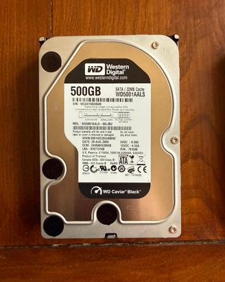 Hard Disk WD Caviar Black 500 GB
