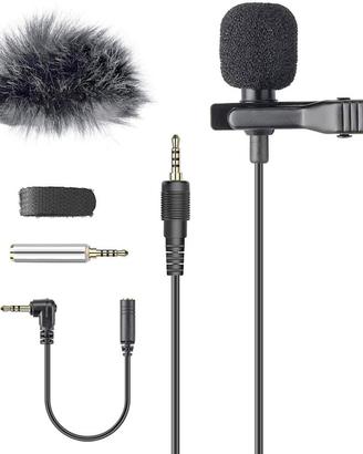 Microfono Lavalier con clip