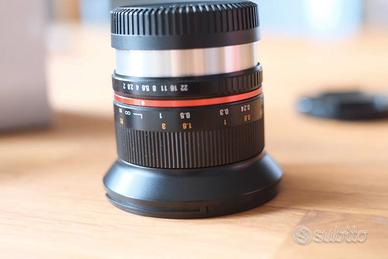 fuji X grandangolo 12mm 2.0 samyang