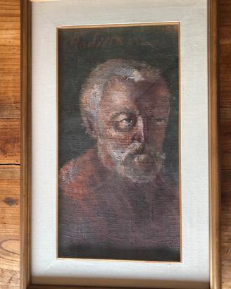 Quadro dipinto a olio su tela - anni ‘60