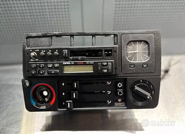 bmw e 30 pannello controllo clima e orologio clima