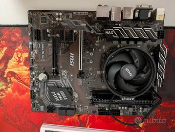 AMD Ryzen 5 2600 con Scheda Madre MSI B450-A PRO M