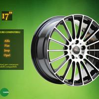 Cerchi in Lega Avus 17" Opel Alfa e altre