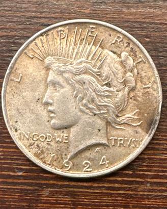 USA Peace Dollar 1924