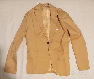 Abito elegante uomo khaki estivo - Taglia 44