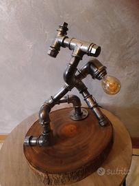 lampada stile industrial 