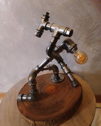 lampada stile industrial 