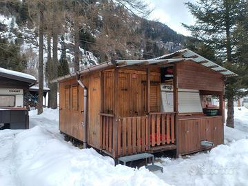 Roulotte stanziale in Formazza (VB)