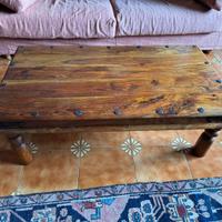 Tavolino da caffè in legno massello