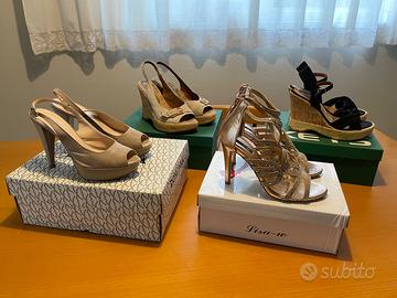 Sandali con tacco donna