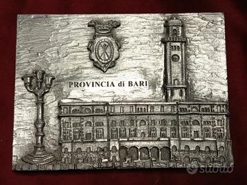 placca medaglia PROVINCIA DI BARI