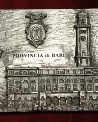 placca medaglia PROVINCIA DI BARI