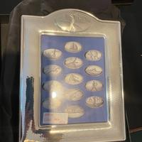 Cornice argento tema golf