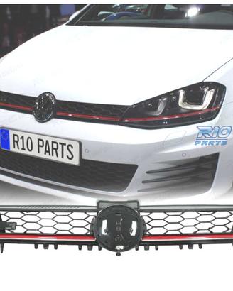 GRIGLIA VOLKSWAGEN VW GOLF 7 12-17 GTI NERO ROSSO