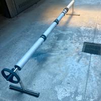 Rullo avvolgitore telo piscina