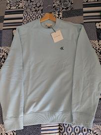 Felpa Calvin Klein azzura  (TAGLIA M) 