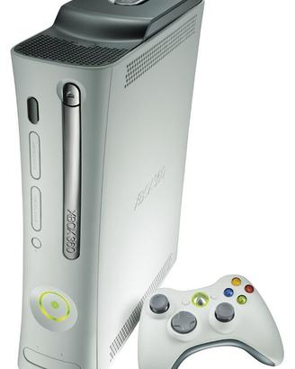 Console xbox 360 bianca 60GB controller wireless