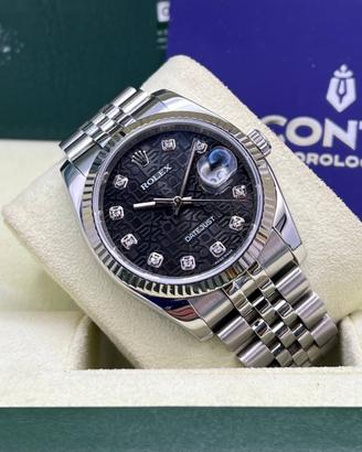 ⚫️ROLEX DATEJUST 36mm DIAMOND REF.116234 ANNO 2007