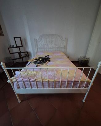 Letto una piazza e mezza in ferro battuto Ikea