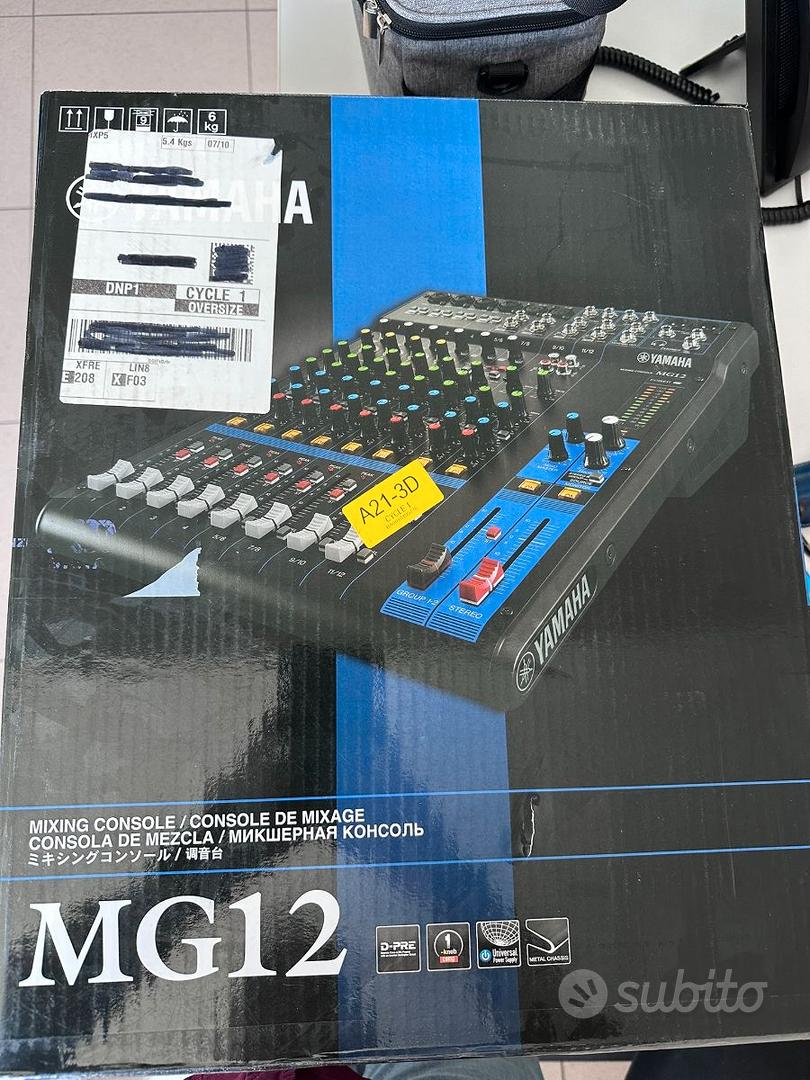 Mixer / Mixing Console Yamaha MG12 - Audio/Video In vendita a Salerno