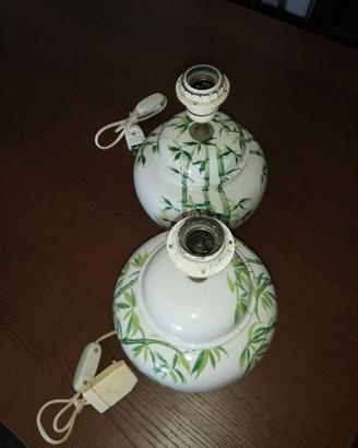 Coppia di lampade