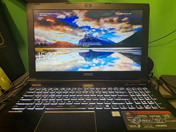 Pc gaming MSI GE62 6QC