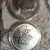 Oncia Argento Foglia Acero