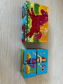 Cubi puzzle per bambini