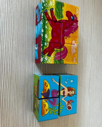 Cubi puzzle per bambini