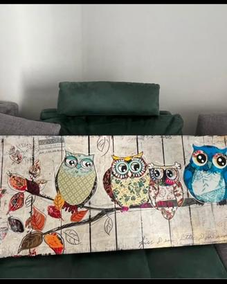 Quadro con civette