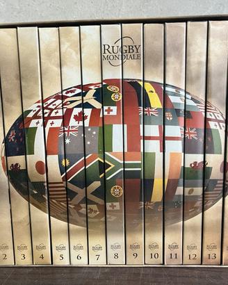 BOX 16 DVD RUGBY  MONDIALE Gazzetta dello Sport