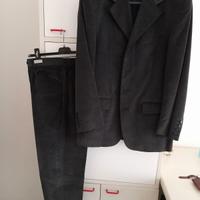 Abito in velluto liscio 