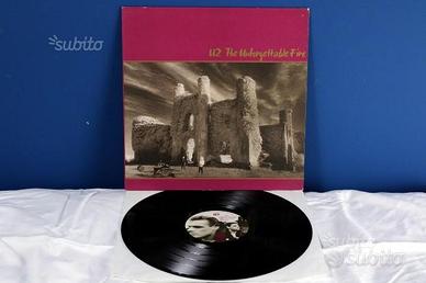 U2 The UNFORGETTABLE FIRE LP Vinile *EX-/EX* 1984