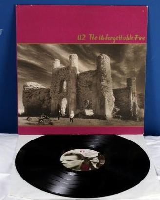U2 The UNFORGETTABLE FIRE LP Vinile *EX-/EX* 1984