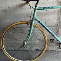 Bici bianchi single speed
